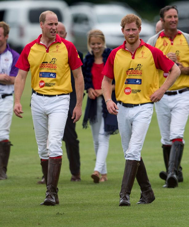 Prince Harry and Prince William - Polo